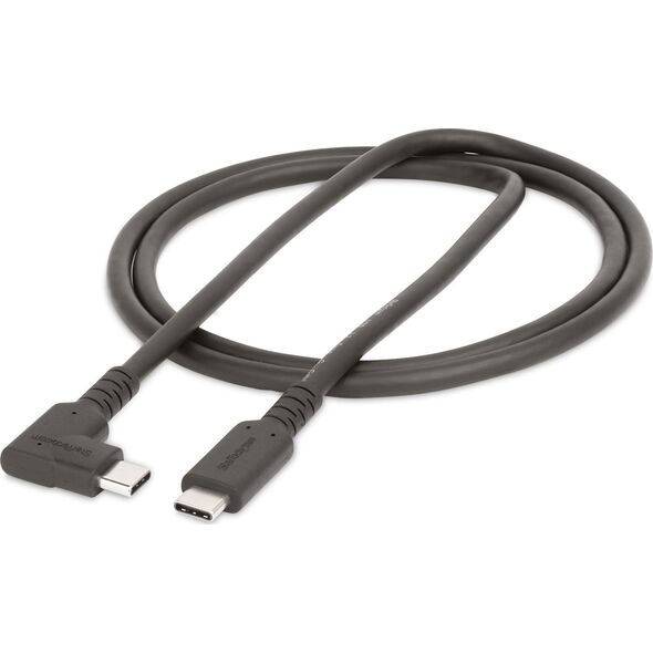 Kabel USB StarTech USB-C - USB-C 1 m Czarny (RUSB31CC1MBR)