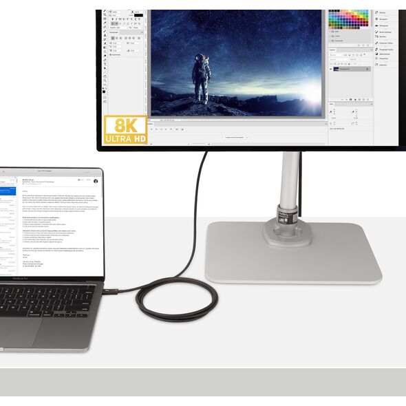 Kabel USB StarTech Thunderbolt - Thunderbolt 2 m Czarny (A40G2MB-TB4-CABLE)