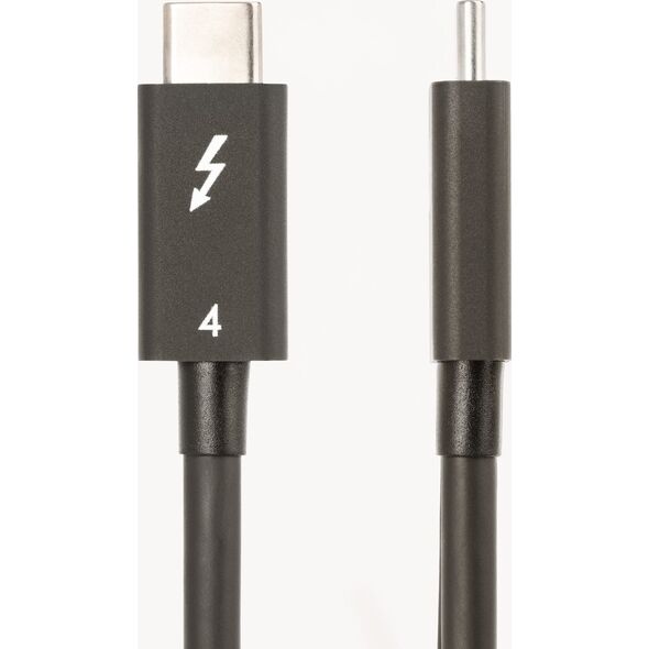 Kabel USB StarTech Thunderbolt - Thunderbolt 0.5 m Czarny (TBLT4MM50CM)