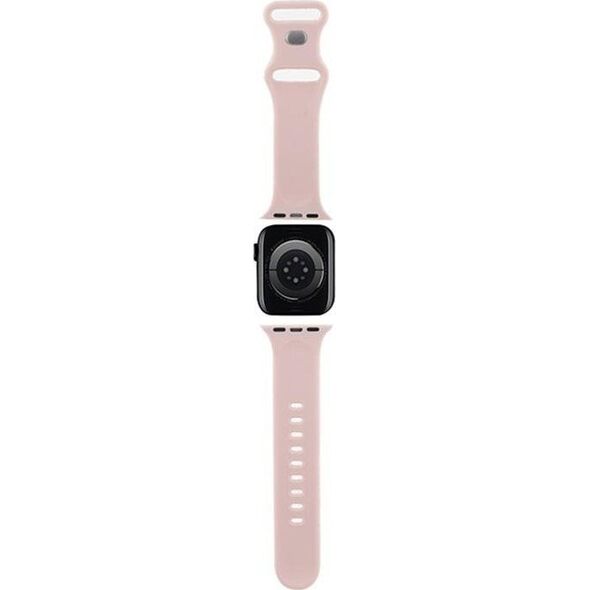 Hello Kitty Hello Kitty Silicone Tags Graffiti - Pasek do Apple Watch 38/40/41 mm (różowy)