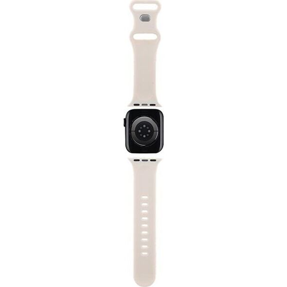 Hello Kitty Hello Kitty Silicone Tags Graffiti - Pasek do Apple Watch 38/40/41 mm (beżowy)