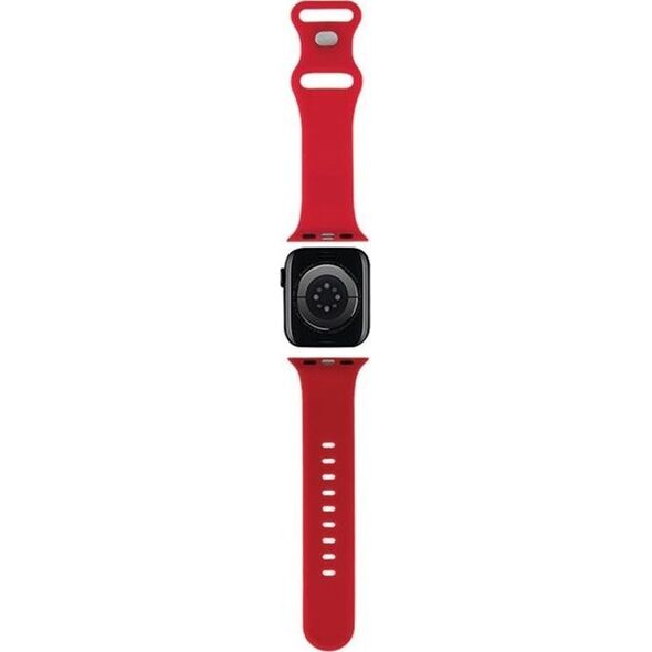 Hello Kitty Hello Kitty Silicone Kitty Head - Pasek do Apple Watch 38/40/41 mm (czerwony)