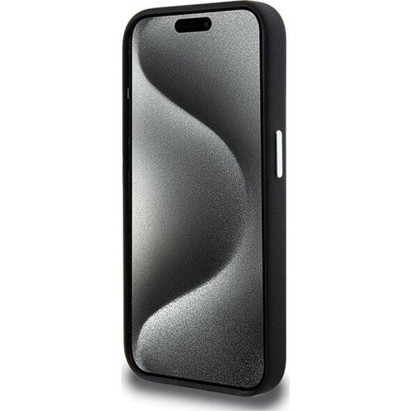 BMW BMW Signature Liquid Silicone MagSafe - Etui iPhone 15 Pro (czarny)