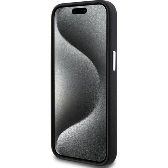 BMW BMW Signature Liquid Silicone MagSafe - Etui iPhone 15 (czarny)