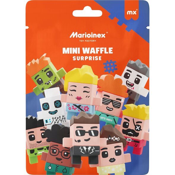 Marioinex Klocki konstrukcyjne Mini Waffle - Saszetka