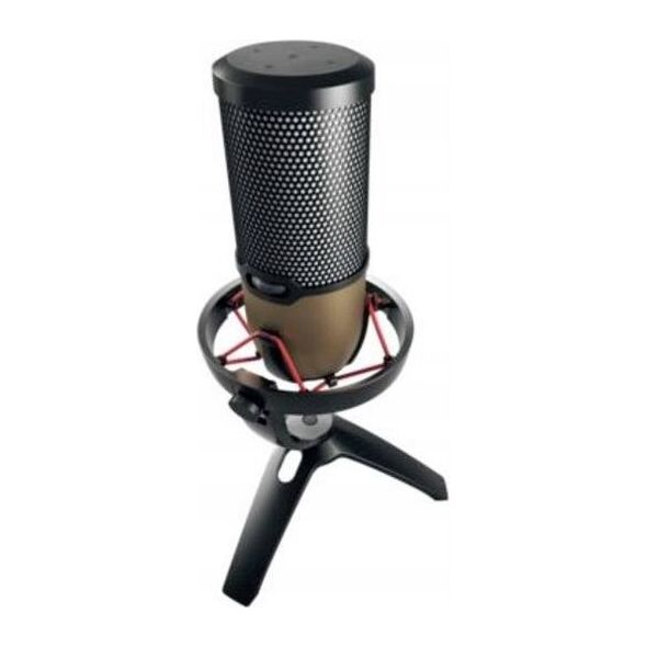 Mikrofon Cherry CHERRY ZUB UM 9.0 PRO RGB USB Mikrofon schwarz/kupfer