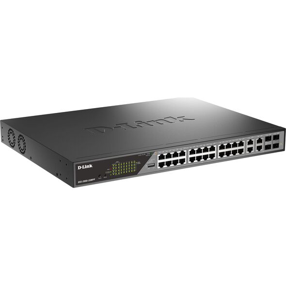 Switch D-Link D-Link DSS-200G-28MP/E 28-Port Desktop Gigabit PoE Switch