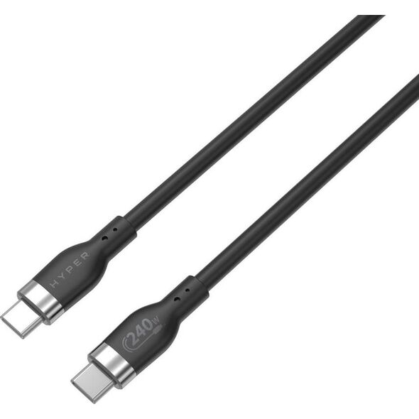 Kabel USB HyperDrive USB-C - USB-C 1 m Czarny (HJ4001BKGL)