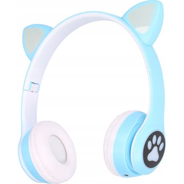 Słuchawki ExtraLink Extralink Kids Cat-Ear Belaidės Ausinės