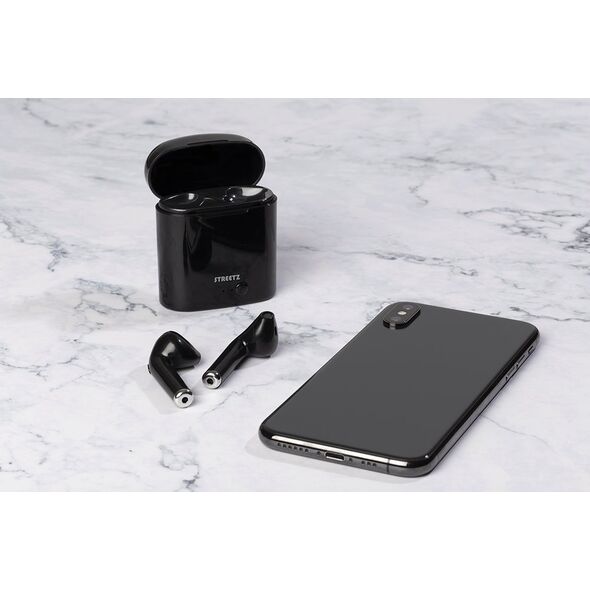 Słuchawki Streetz STREETZ True Wireless, Bluetooth 5, white