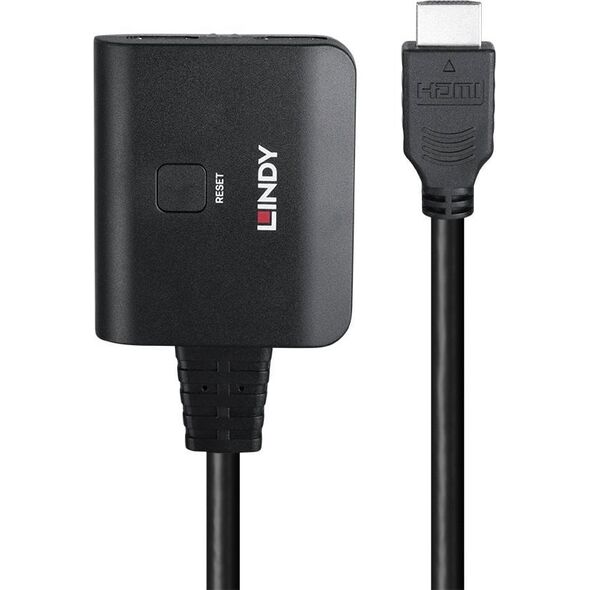 Lindy Adap Lindy 2 Port HDMI 4K60 Splitterkabel