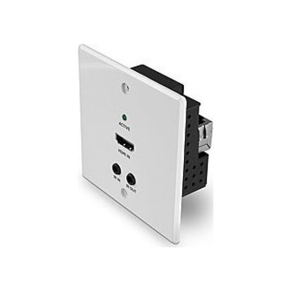 System przekazu sygnału AV Lindy Adap Lindy 70m Cat.6 HDMI 4K60 Wall Plate Extender