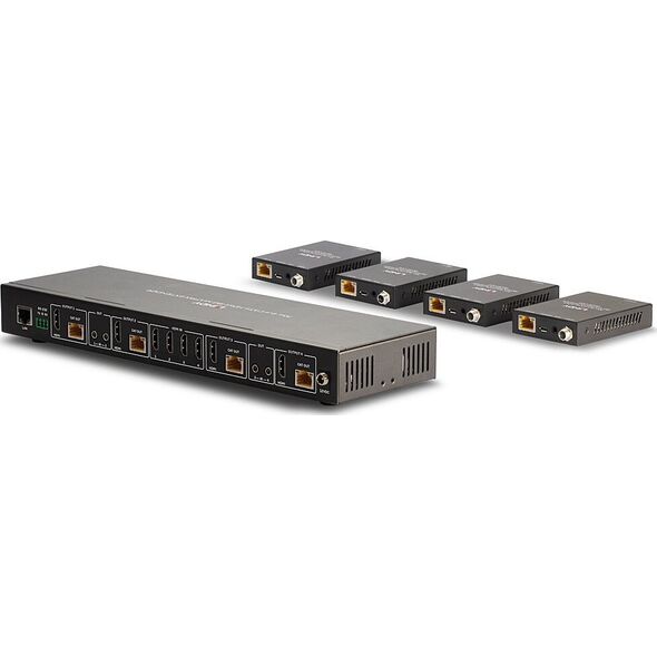 Lindy Adap Lindy Extender Cat.6 4x4 HDMI 18G Matrix 70m