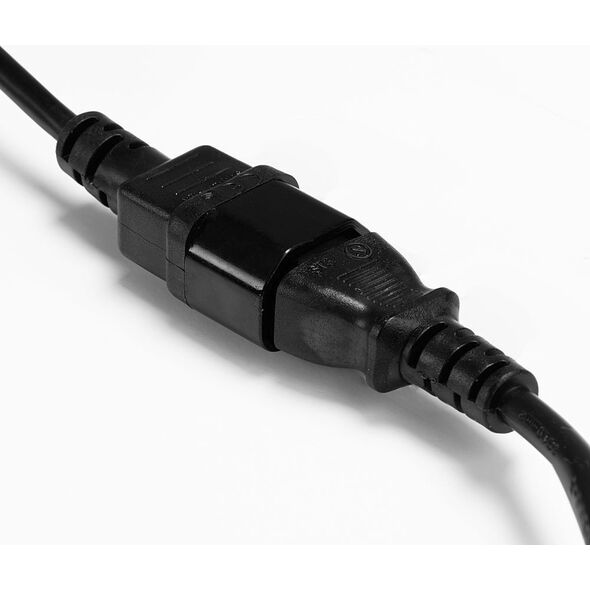 Kabel zasilający Lindy Cable Lindy C14 to C13 Power Cord Extension 0,5m