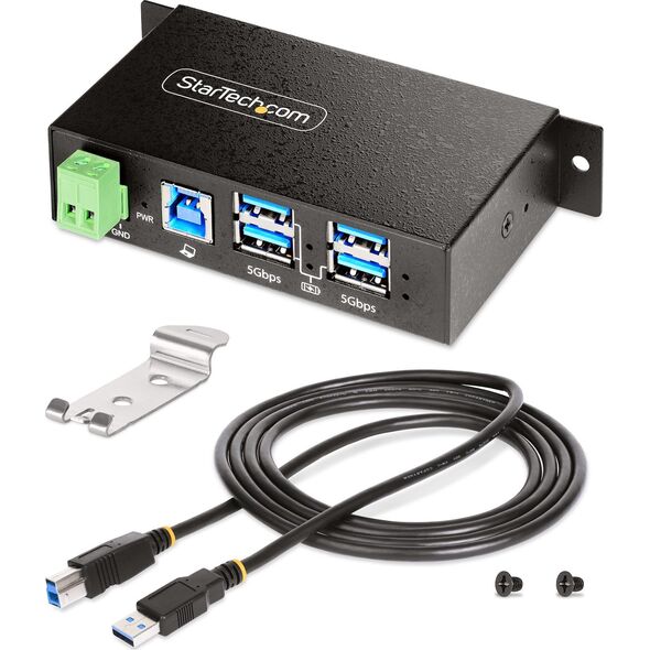 HUB USB StarTech USB Hub StarTech 4-Port Industrial Housing