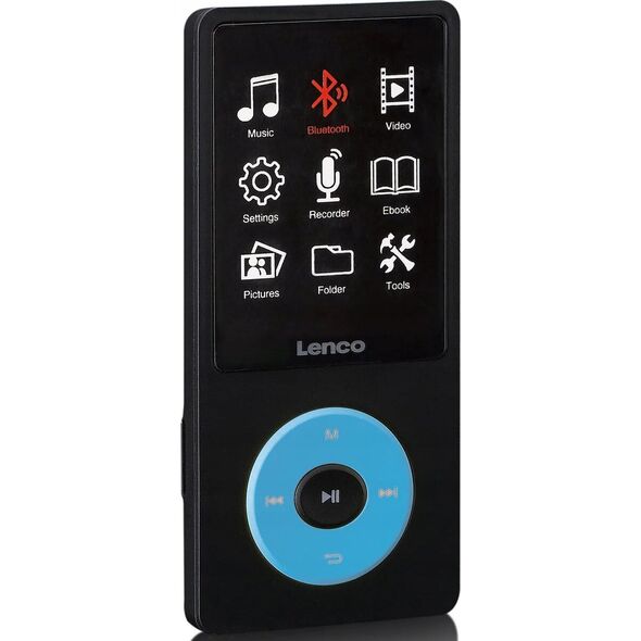 Lenco LENCO Xemio-860 MP4-Player mit Display Akku BT 8GB blau