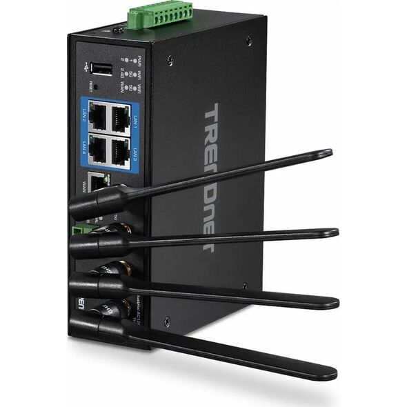 Router TRENDnet Router Trendnet TI-W100 WiFi 5 5 GHz Czarny