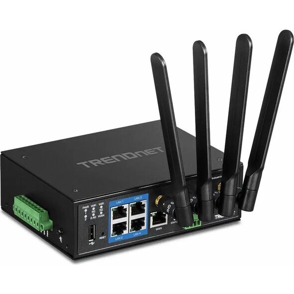 Router TRENDnet Router Trendnet TI-W100 WiFi 5 5 GHz Czarny