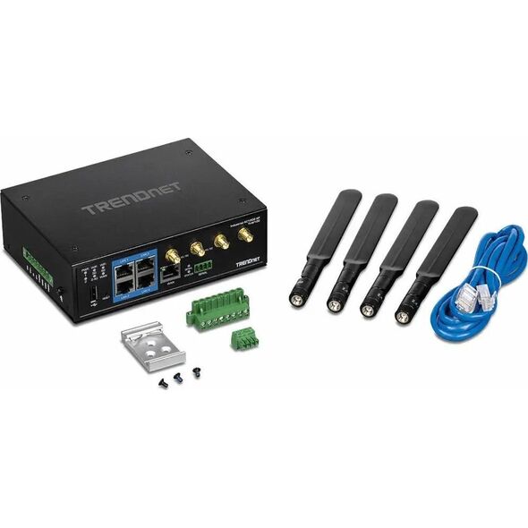 Router TRENDnet Router Trendnet TI-W100 WiFi 5 5 GHz Czarny