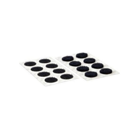 Velcro VELCRO Velcro Dots rzep samoprzylepny 16 mm x 16 zestawów czarny