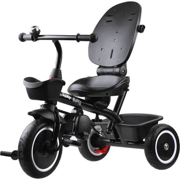 Tiny Bike Rowerek dziecięcy trójkołowy Tiny Bike 3w1 z daszkiem OBRACANY SP0650