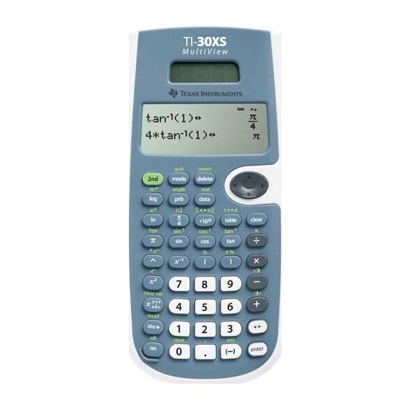 Kalkulator Texas Instruments Texas Instruments TI-30XS MV kalkulator Komputer stacjonarny Kalkulator naukowy Niebieski