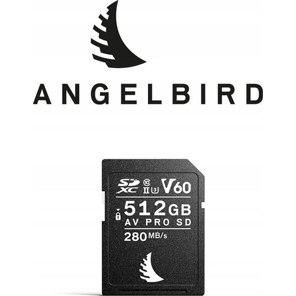 Karta Angelbird AV PRO SD MK2 512GB V60 | 1 PACK