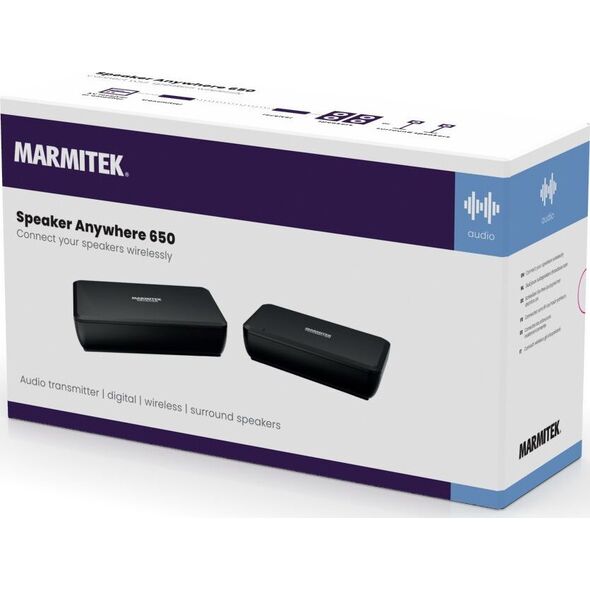 Głośnik Marmitek Marmitek Speaker Anywhere 650 Wireless Speaker Connection