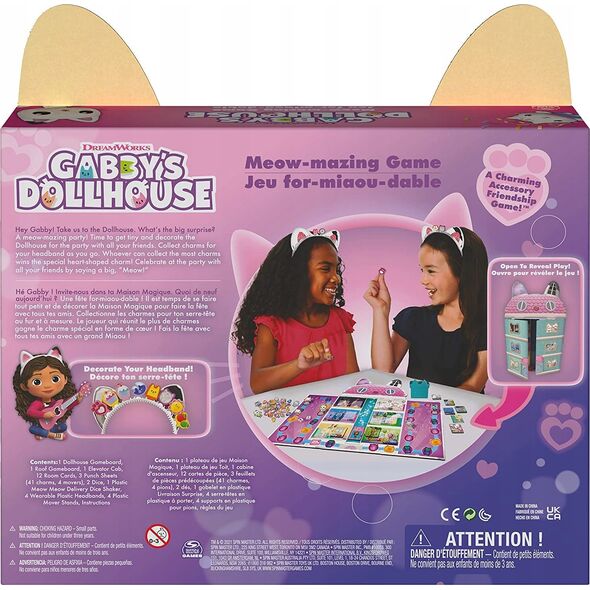 Spin Master Spin Master SPINMASTER GAMES žaidimas Gabby's Dollhouse, 6064859