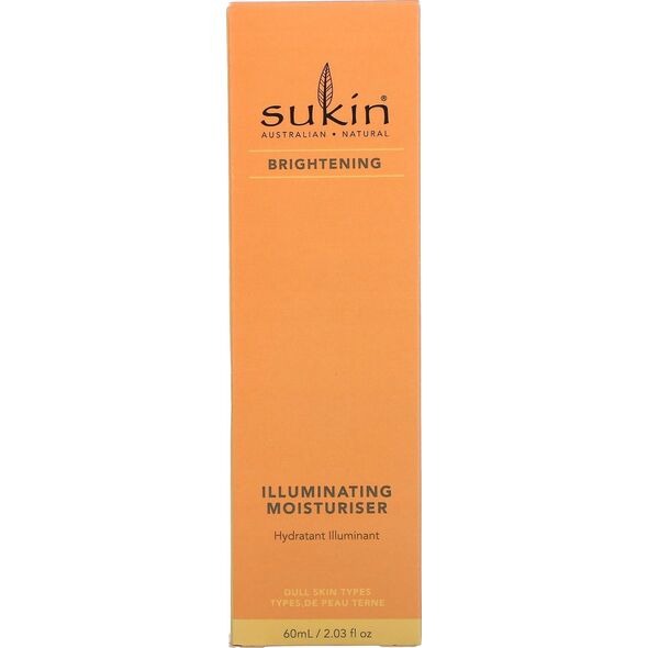 Sukin Brightening Rozświetlający krem do twarzy z ekstraktem ze śliwki kakadu 60 ml