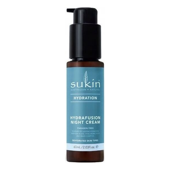 Sukin Hydration Krem na noc z kompleksem z alg morskich i kwasem hialuronowym 60ml