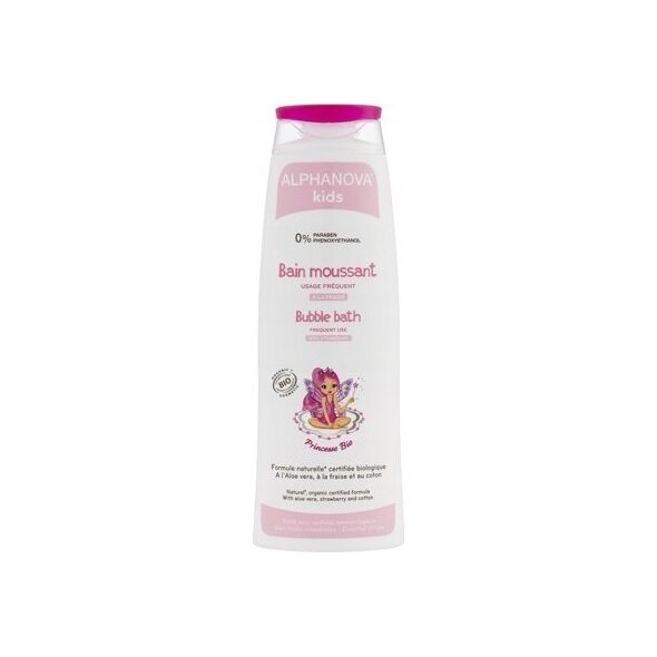 ALPHANOVA KIDS Alphanova Kids, Płyn do kąpieli, Truskawkowy, 250 ml