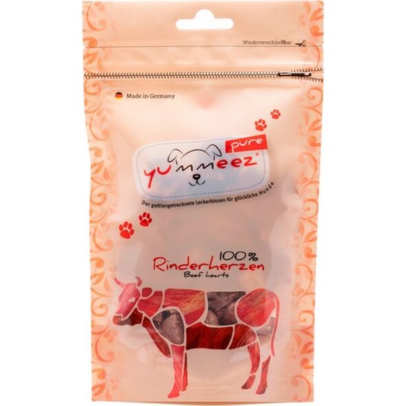 Yummeez Yummeez Pure Serca wołowe 35g