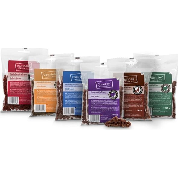 Chewies Chewies Goodies (Training) Kosteczki Mini Multipack nr3 6x125g