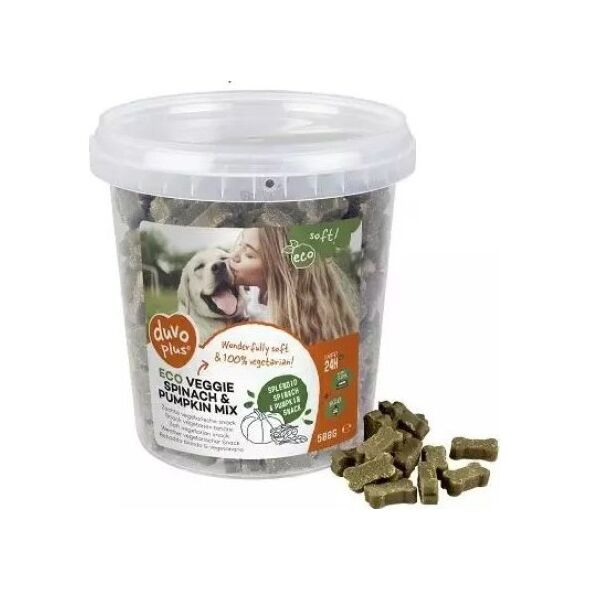 Duvo+ Duvo+ Vege Przysmak dla Psa Szpinak Dynia 500g