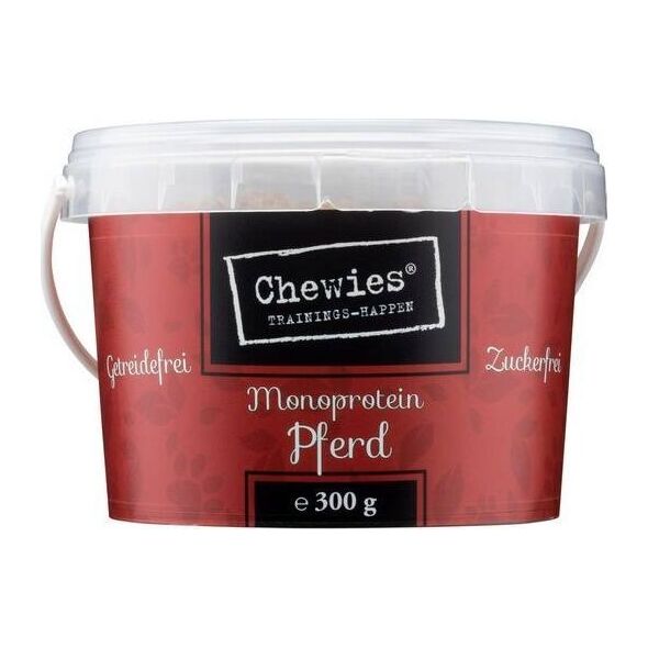 Chewies Chewies Przysmak Dla Psa Konina Mono Wiadro 300g