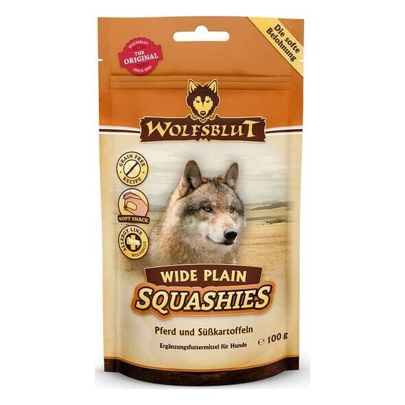 Wolfsblut Wolfsblut Dog Squashies Wide Plain Przysmak Dla Psa 100g