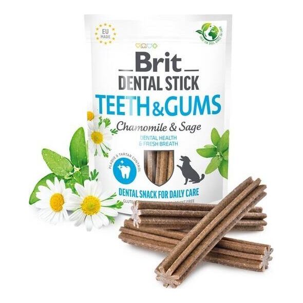 Brit Brit Przysmak Dla Psa Dental Chamomile Sage 251g