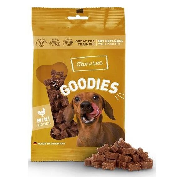Chewies Chewies Przysmak Dla Psa Kostki Mini Drób 125g