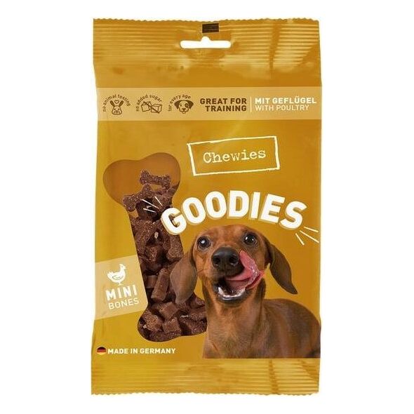 Chewies Chewies Przysmak Dla Psa Kostki Mini Drób 125g