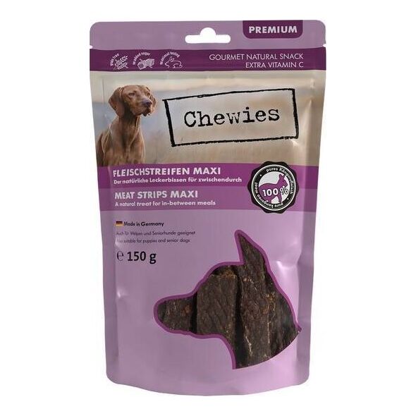 Chewies Chewies Meat Przysmak Dla Psa Strips Maxi Kangur 150g