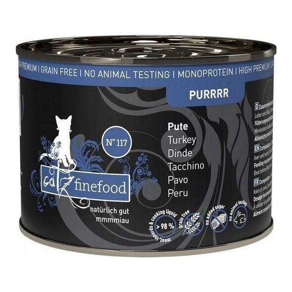 Catz Finefood Catz Finefood Purrrr N.117 Indyk puszka 200g