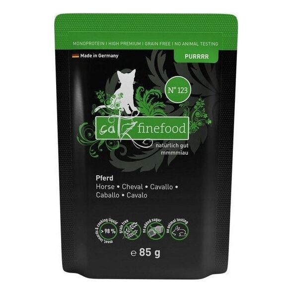 Catz Finefood Catz Finefood Purrrr N.123 Konina saszetka 85g