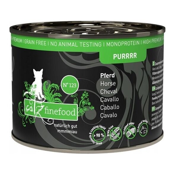 Catz Finefood Catz Finefood Purrrr N.123 Konina puszka 200g