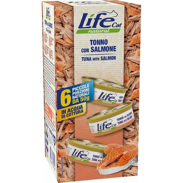 Life Pet Care Life Cat Karma Dla Kota Tuńczyk Łosoś 6x50g