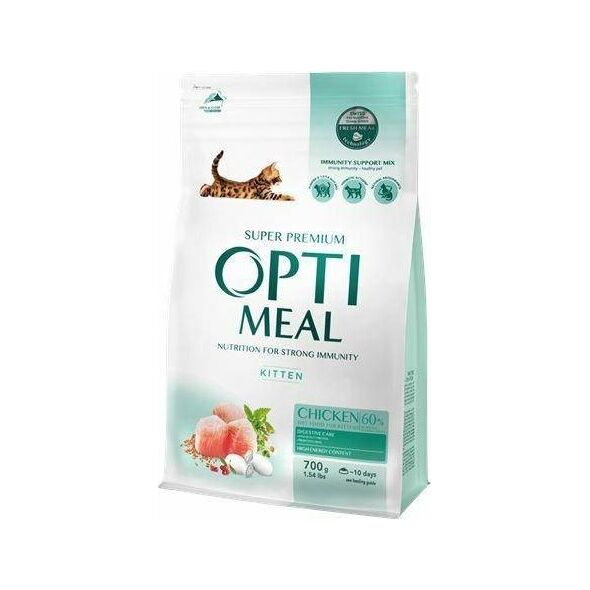 Optimeal Optimeal Kitten Karma Dla Kota Juniora Kurczak 700g