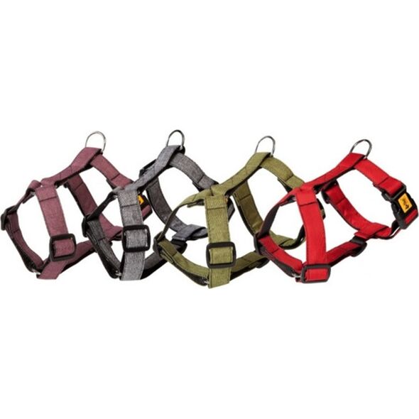 Dingo Dingo Szelki Guard dwupaskowe Scandi 3cm rozmiar L czerwone