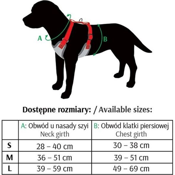 Dingo Dingo Szelki bezuciskowe z dwupaskową regulacją S miętowe