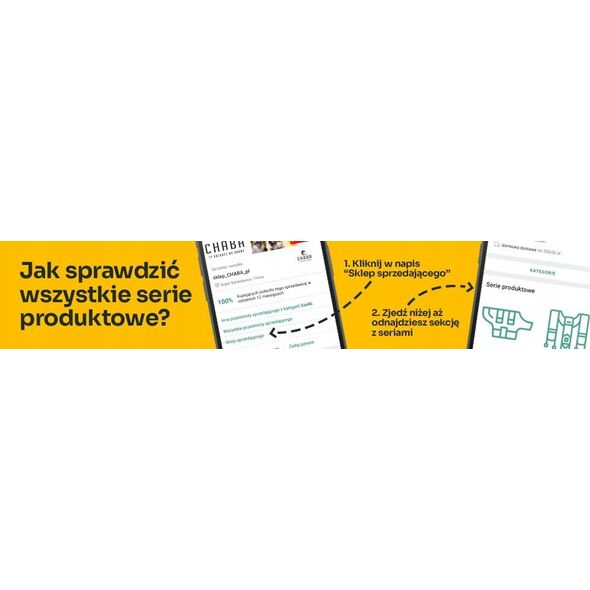 Chaba CHABA SZELKI GUARD COMFORT  STORY ``M``   JUMBO 1,6/34-48cm