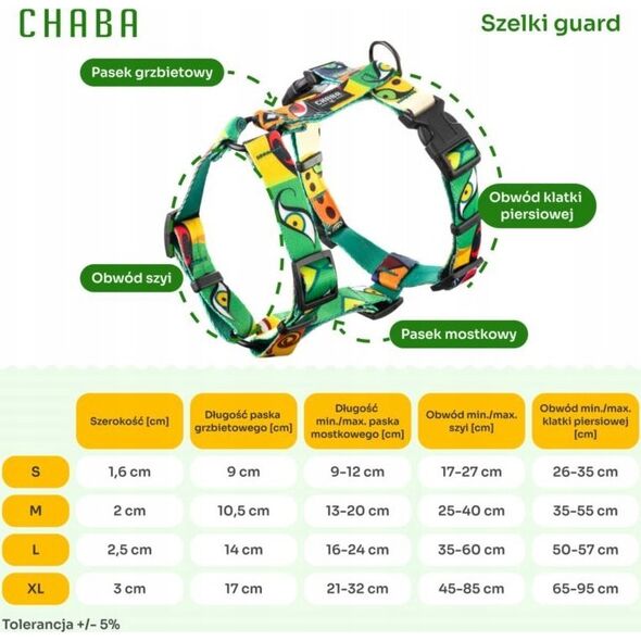 Chaba CHABA SZELKI GUARD STORY ``S`` JUMBO      1,6/26-35cm